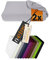 npluseins 2er Pack Spannbezüge für Nackenkissen Gesundheitskissen 959.1234, L, 40-45 x 60-80 cm, Silber
