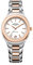 Rotary Kensington für Damen | weißes Zifferblatt | zweifarbiges Edelstahlarmband LB05107/02