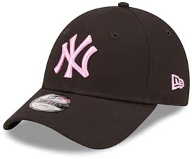 New Era New York Yankees MLB League Essential Black Rose 9Forty Adjustable Kids Cap - Youth