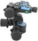 3 Way Geared Head Spherical Tripod Gimbal Platform for DSLR Camera with 3/8 Screw and 1/4 Screw Accurate Positioning Camera Gimbal