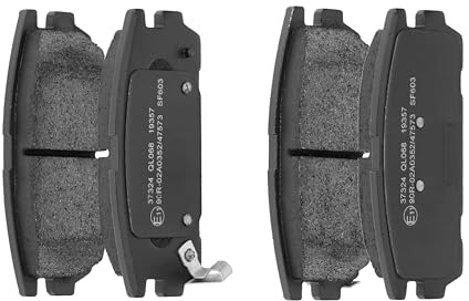 F.BECKER_LINE Bremsbeläge Hinten (10411300) passend für HYUNDAI Terracan |