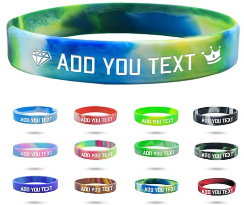 Coregiftr Personalisiertes SOS-Armband für Kinder Aus Silikon, graviert mit Name & Notrufnummer. Sicherer Anti-Verlust-Schutz.