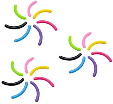 minkissy 300 Wimpernzange Ersatzgummis Wimpernzange Ersatzpads Wimpernzange nachfüllen farbenfrohes Zubehör für Wimpernzangen Elastizität Nachfüllung Klebestreifen