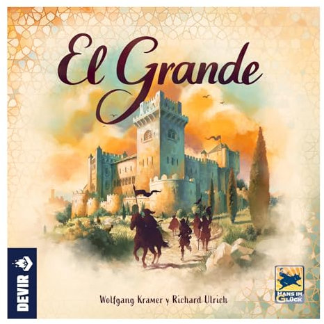 Devir - El Grande, Juego de Mesa, Juego de Mesa de Estrategia, Premiado, Juego de Mesa con Amigos (BGGRASP)