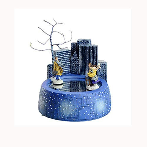YIHANSS Magnet-Spieluhr, Spieluhr zum Geburtstag, für Jungen und Mädchen, Freunde, Kunstharz, Bastelgeschenk, Romantisches kreatives Geburtstagsgeschenk für Mädchen