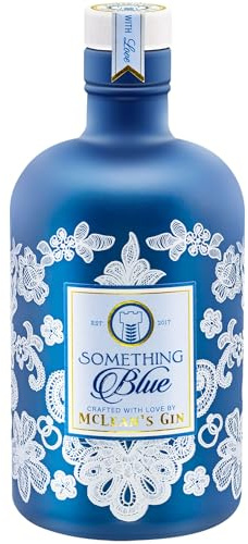 Something Blue McLeans Gin | 39.4% ABV | 70cl | Part Of The Jackton Spirits Portfolio | Award-Winning, Colour Changing Gin | Fresh & Fruity Palate | Subtly Sweet Finish | Great Wedding Gift