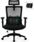 Daccormax Chaise de Bureau, Chaise Bureau Ergonomique Inclinable Pivotant, Fauteuil de Bureau Confortable à roulettes, Siège Bureau avec Le Support Lombaire, Appui-tête et Accoudoirs Réglables