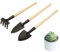 Kit de Herramientas de jardín pequeño, Kit de Herramientas para suculentas, Kit de Cuidado de Plantas de Interior, Rastrillo de Pala para aflojar plantación, Herramienta de jardinería, Juego
