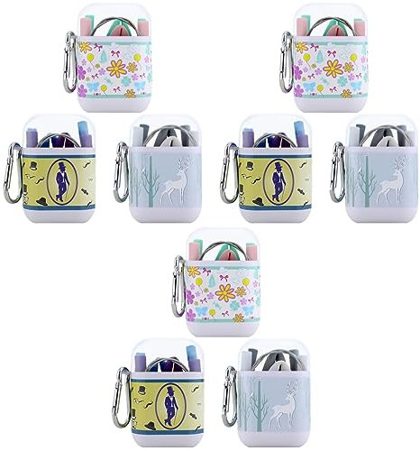 Amosfun 9 Juegos Pajita De Silicona Pajitas Portátiles Pajita Reutilizable Pajita Para Bebidas