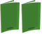 CONQUERANT Cahier Classique 24x32cm Grands Carreaux Seyès 140 Pages Agrafées Couverture Polypro Vert (Lot de 2)