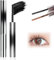 Iron Wand Mascara, 3D Waterproof Bristleless, Metal Rod Mascara, Mascara Black Volume and Length Waterproof, Smudge Proof Long Lasting Curling Mascara(Black*2)
