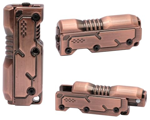 7JI Fidget Slide Toy,Slider Magnetico in Metallo, Metallo Fidget Toy Anti-Stress per Adulti, Giocattoli Sensoriali per Autismo ADHD, Giocattoli da Banco per Il Calo dello Stress D'ansia