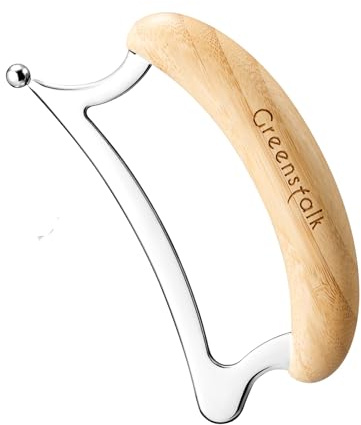 Greenstalk Stainless Steel Gua Sha Body Massage Tool for Muscle Relief, Muscle Scraper Tools,Portable Body Scrapers Tool for Neck, Back, Feet Recovery.