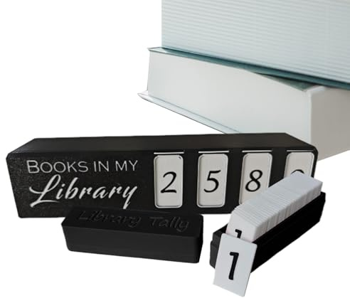 Generisch Bücherregal Accessoires,Dekorative Bücherregal Theke Anzeige | Bücher Zähl Dekoration für Schulbibliothek Home Library Wohnung Studie Studentenzimmer Wohnzimmer Frauen Leser Männer