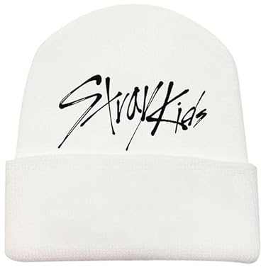 Roffatide KPOP Stray Kids Strickmütze für Outdoor Warm Winter Hut für Aufenthalt Ideal für Weihnachten Winter Geschenk