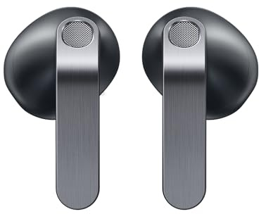 Samsung Galaxy Buds4, Auriculares Bluetooth, Audio 240bit/96 kHz, Cancelación de Ruido Adaptativa, Agente IA de Voz, Garantía del Fabricante 3 Años+1 Año Extra, Negro (Versión Española)