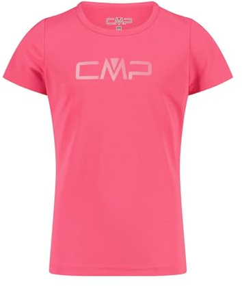CMP Mädchen Basic T-Shirt Dry Function mit Rundhalsausschnitt Gr. 152 | schneller Feuchtigkeitstransport, geruchshemmende Behandlung, leichtes Tragegefühl, vielseitig kombinierbar
