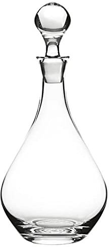 Arnstadt Kristall Carafe à vin Pure (31 cm) Capacité 1 l, rafraîchissant et élégant – Aussi Clair comme Son nom, soufflé et Fait Main au Design garçon – Fabriqué en Allemagne