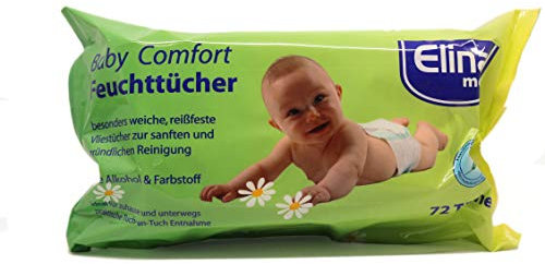 Feuchttücher Babytücher Babyzubehör 72 Stück