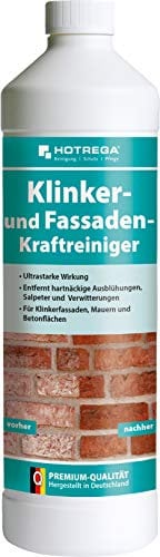Hotrega Klinker- und Fassaden-Kraftreiniger 1 Liter Flasche (Konzentrat)