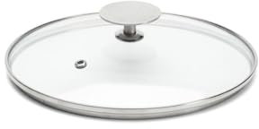 De Buyer - Couvercle en verre avec pontet en inox - Diamètre 20 cm -