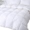 Edredón DUO-V HOME de plumas de ganso y plumón de lujo, 13,5 TOG, 100% algodón, antiácaros y resistente, en color blanco. , Ganso, Blanco, 135x200cm
