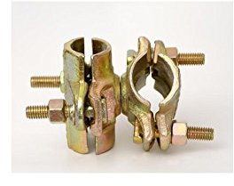 GIUNTO PER PONTEGGIO PONTEGGI ORIENTABILE ZINCATO 4 BULLONI 48 mm