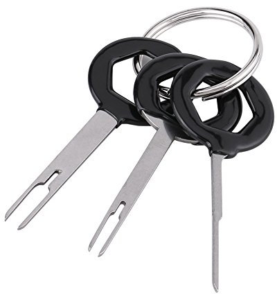 Keenso Auto Pin Entferner, Auto Kabelanschluss Entfernungswerkzeug Pin Removal Tool Terminal Pin Entferner Tool(Kunststoffgriff)