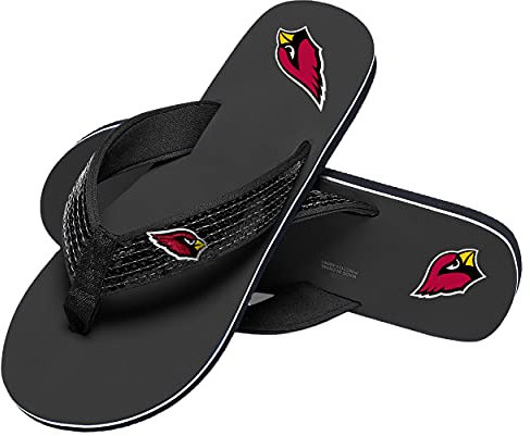 FOCO Damen Flop mit Pailletten New Orleans Saints NFL Flip-Flops, Größe XL