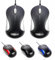 Computer Mini USB Wired Optical Mouse Portable for Laptop, Notebook, MacBook - Silver