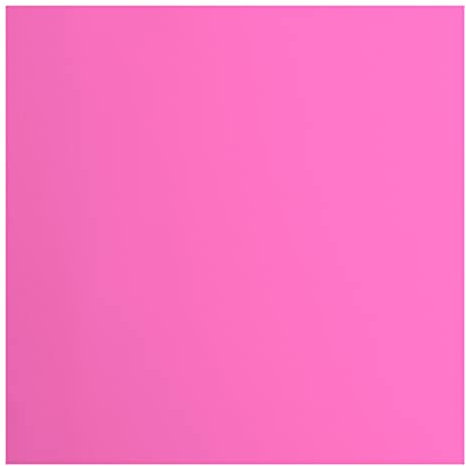vaessen creative Florence Papier Cartonné, Rose (Bonbon), 216g, Carré, 30,5 x 30,5 cm, 20 Feuilles, Surface Lisse, pour Peindre, Scrapbooking et Plus