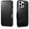 Mobiskin Hülle kompatibel mit Apple iPhone 13 PRO (6,1 Zoll), Handyhülle mit echtem Leder, Case, Schutzhülle, dünne Handy-Tasche, Slim Cover, Vintage Schwarz