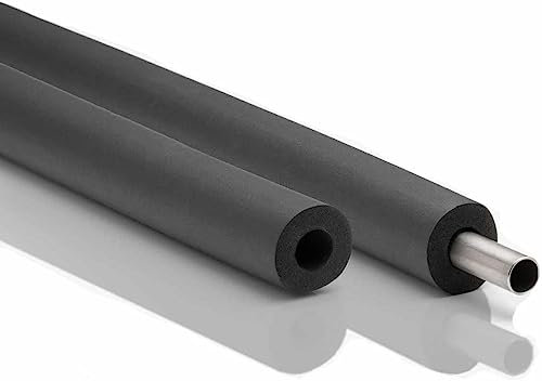 Rohrisolierung 2m EPDM Kautschuk Außenbreich geeigent UV-, Oz-. und Witterungsbeständig, HiTemp & Solar Temp. bis 150° (175°)* | 6mm - 9mm Dämmstärke | AEROFLEX® (HT) (25mm x 9mm)
