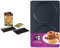 Tefal Coffret Snack Collection de 2 plaques grill-panini + livre de recettes XA800312 & Coffret Snack Collection de 2 plaques pancakes + livre de recettes XA801012