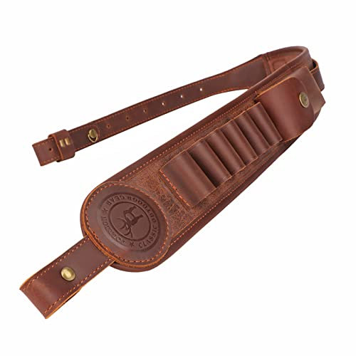 Tourbon Schrotflinte Patronenhalter 12/16 Gauge Munition Gürtel Jagd Waffe Sling