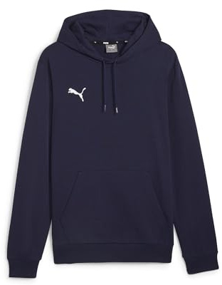 Puma Herren Teamgoal Casuals Hoody Pullover, Puma Navy-Puma White, S EU