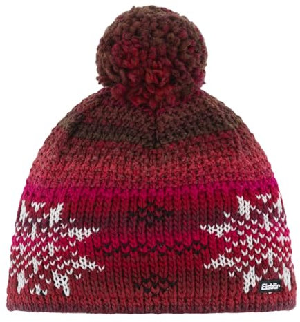 Eisbär IKE Pompon MÜ ROTBRAUN-White-SCHWARZ - -