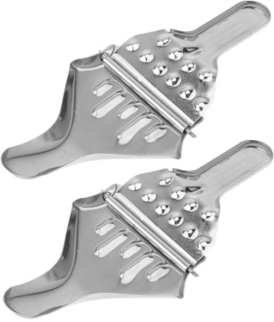 MAGICLULU 4 Pièces Presse-agrumes presse-citron vintage orange presse-citron clip presse-fruits manuel pince à jus de citron Ail Pincée de citron Mandarine outil broyeur Acier inoxydable