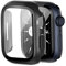 MOBDIK 2 Piezas Funda Impermeable de PC con Protector de Pantalla de Cristal Templado Compatible con Apple Watch SE/Series 6/5/4 40mm, Protección Completa, Impermeable, Alta Transparencia