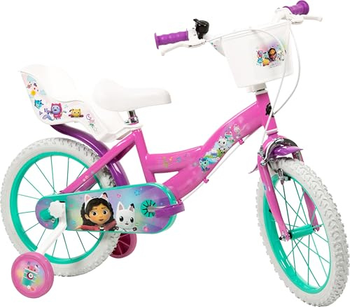 Toimsa Gabby Dollhouse 16 Zoll Kinderfahrrad, für Kinder 5-7 Jahre