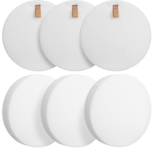 3Pack PZ1000 Series Foam & Felt Replacement Filters for Shark Anti-Hair Wrap PZ1000UKT PZ1000UK Upright Vacuum Cleaner