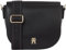 Tommy Hilfiger Sac à Bandoulière Sac Femme Logotape Large Bandoulière, Noir (Black), Taille Unique