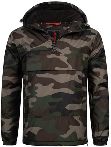 Höhenhorn Allesso Herren Winter Jacke Camo Grün Gr. L