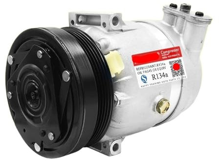 Compresor De Aire Acondicionado For Automóvil V5, Compatible Con Chevrolet, Aveo/ 2009-2011 Aveo 1.6L/2009-2011 Aveo5 1.6L/2009-2010 G3 1.6L 730057 715559 715560 5PK