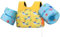 HeySplash Schwimmflügel Kinder, Cartoon Kein Aufblasen Schwimmweste mit 2 Sicherheitsschnalle Schwimmreifen Pool für Kinder 3-7 Jahren, Aufblasbare Schwimmwesten Fit für 31-66 Lbs