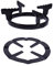Genérico 2Piezas Rejillas para Estufa de Gas Soporte para Olla y Anillos de Wok Accesorios de Cocina para Quemadores de Gas Resistente y Antioxidante