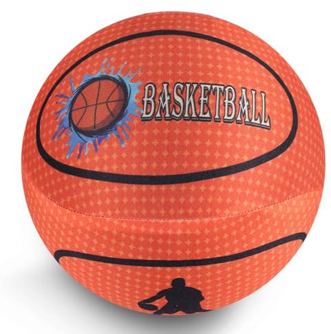 Leiser Springender Basketball, Leiser Basketball Dribbling Indoor-Training Leiser Ball Leiser Bounce Dunk-Basketball Weicher Bounce Upgrade Leiser Basketball für Jugendliche (Typ B)