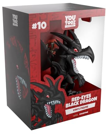 Youtooz Red-Eyes Black Dragon 11.2 cm Vinyl Figure - Collectible Red-Eyes Black Dragon from Yu-Gi-Oh! Anime Series