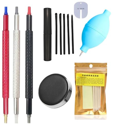 Jlkegfdf Uhren-Reparatur-Kits - Armbanduhr-Wartungsset - Präzisions Kompaktes Reparatur- und Pflegeset für Bunduhr und Armbanduhr