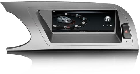 8,8 Zoll Qualcomm 8-Kern CPU 4GB 64GB Android 14 Autoradio für Audi A4 S4 RS4 2009-2012 Stereo mit GPS Navigation Kabellos Carplay SWC WiFi DSP DAB+ Bluetooth 5.1 Canbus OEM Radio